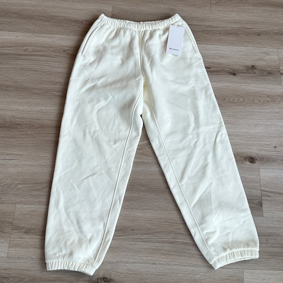 Lululemon Women's Steady State SuperLoft Jogger Trending ColourCoconut Ivory - Picture 10 of 11